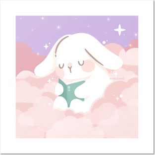 Dreamy Bunny Posters and Art